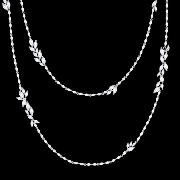 Swarovski Long Necklace - Picture 2 of 10